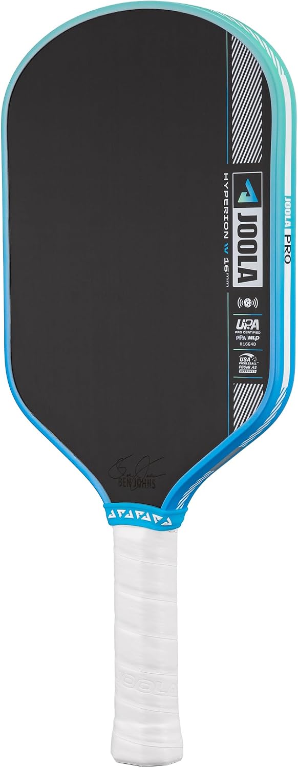 Ben Johns Hyperion Pro IV 16mm Pickleball Paddle - Lime Pop