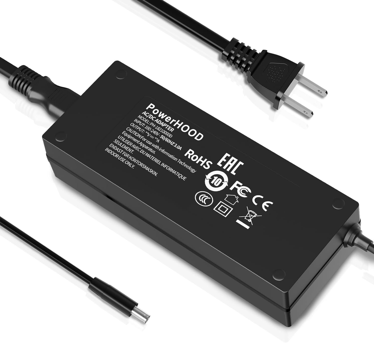 20V AC/DC Adapter Compatible with Nakamichi Dragon 11.4.6 11.4.6B Home Surround Sound System Dolby Atmos Soundbar 20VDC 20volt 20.0 Volts Power Supply Cord Charger Cable