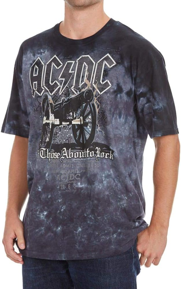 Liquid Blue Men's AC/DC Cannon T-Shirt