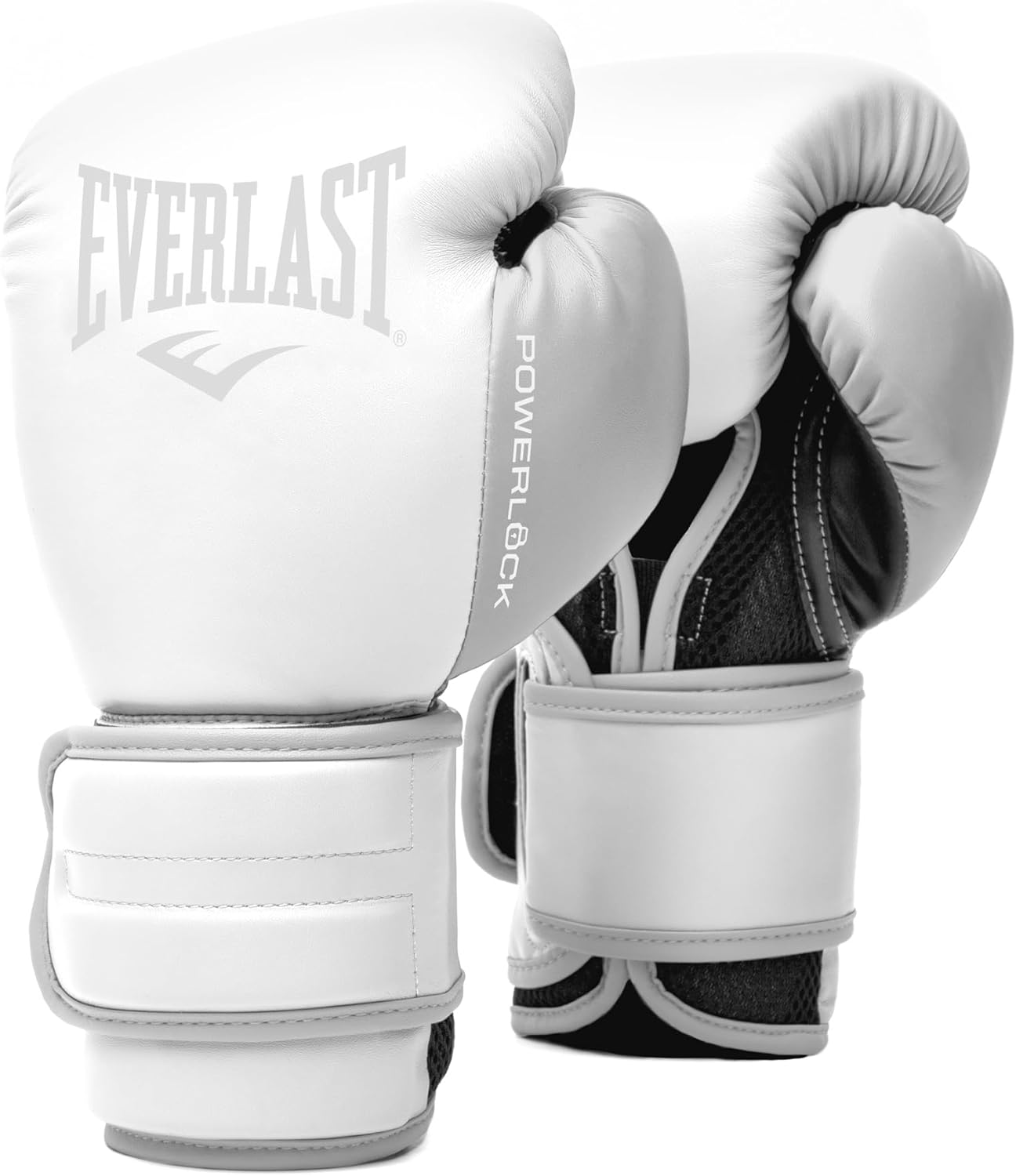 Everlast Powerlock 2 Hook & Loop Boxing Gloves | Fight Training Gloves | Hook and Loop with Durable Hand & Wrist Support | Heavy Bag & Fitness Training