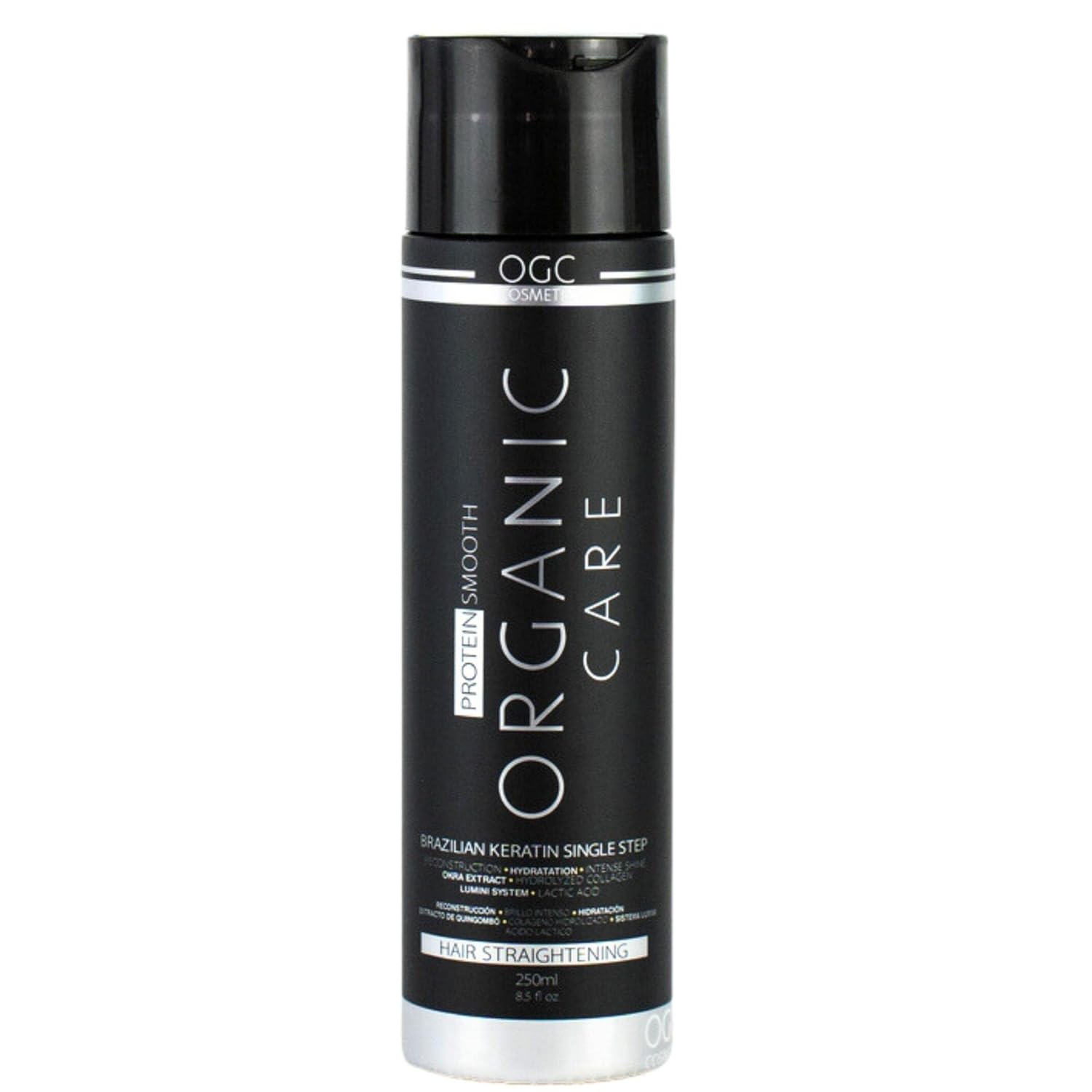 Brazilian Keratin Treatment Complex Blowout - Organic Care Cosmetics - 8.5 fl oz (250ml) - Hair Straightening