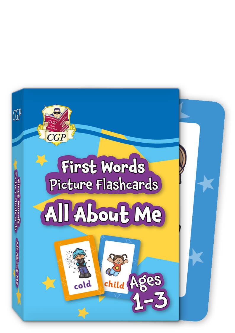 First Words Picture Flashcards for Ages 1-3: All About Me (CGP Preschool Activity Books and Cards)