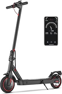 iScooter Electric Scooter, 25/22/18 Miles Range, 25/19/15.6 MPH Top Speed, 800W/500W/350W Foldable Commuting Electric Scooter with Double Braking Systems and APP for Adults and Teens