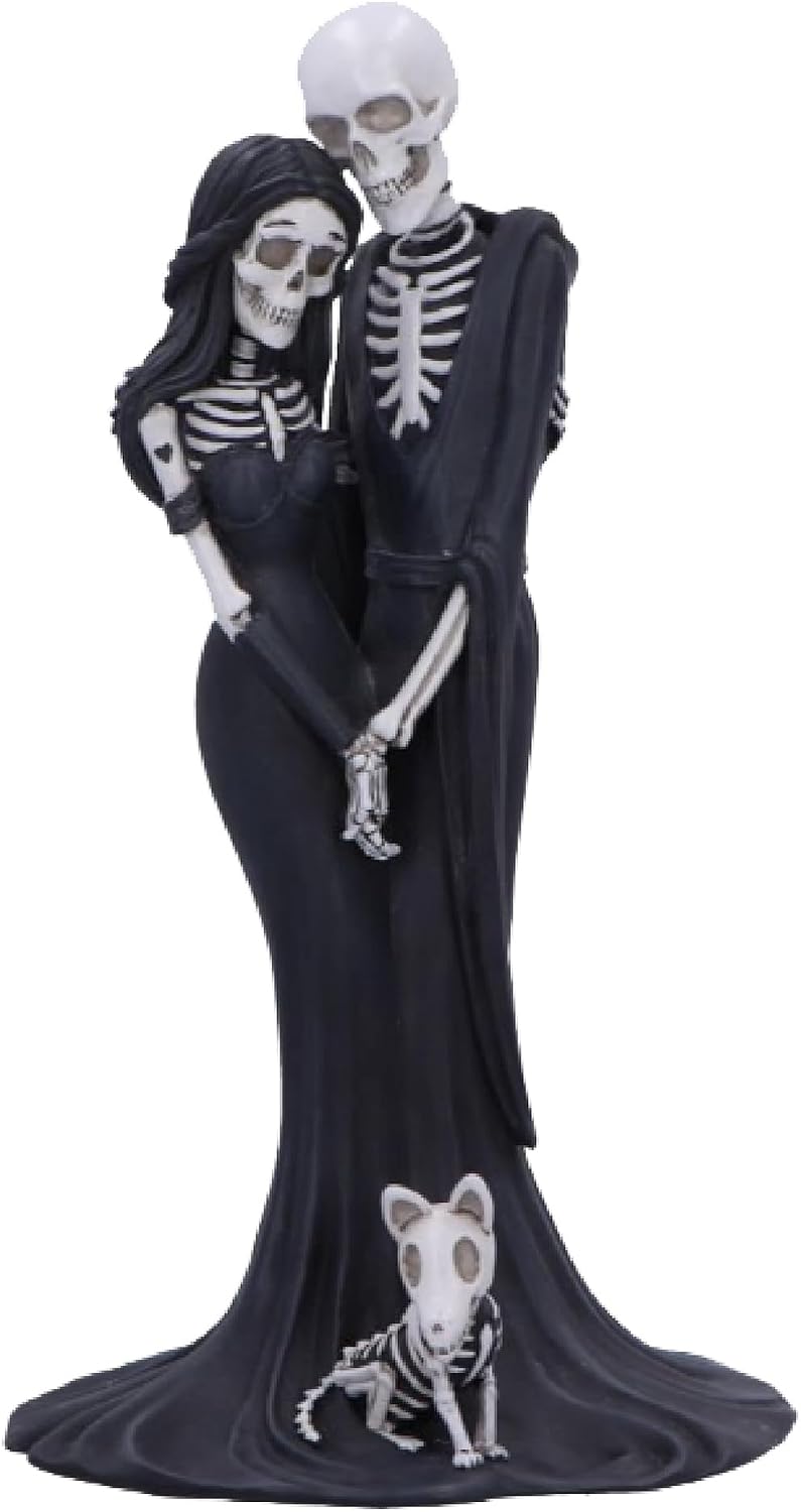 Nemesis Now Eternal Companion Skeleton Couple Figurine