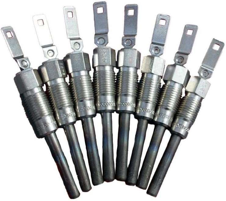 Glow Plugs for Chevy GMC 6.5 & 6.2 L Diesel Fast Start WELLMAN (Set of 8) 2500 3500