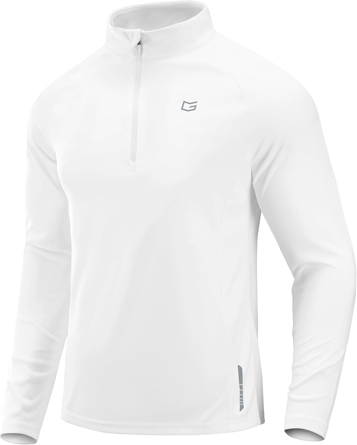 G Gradual Men's Running Shirts Long Sleeve Athletic Shirt Lightweight Quick Dry Quarter Zip Pullover for Men Workout Gym Golf