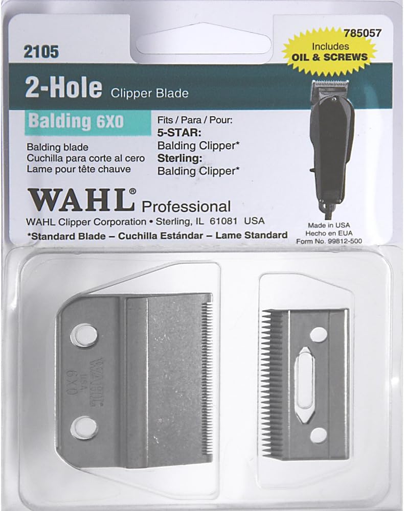 Wahl Balding Clipper New Replacement Blade Set*** 0.4mm * Model no: 2105