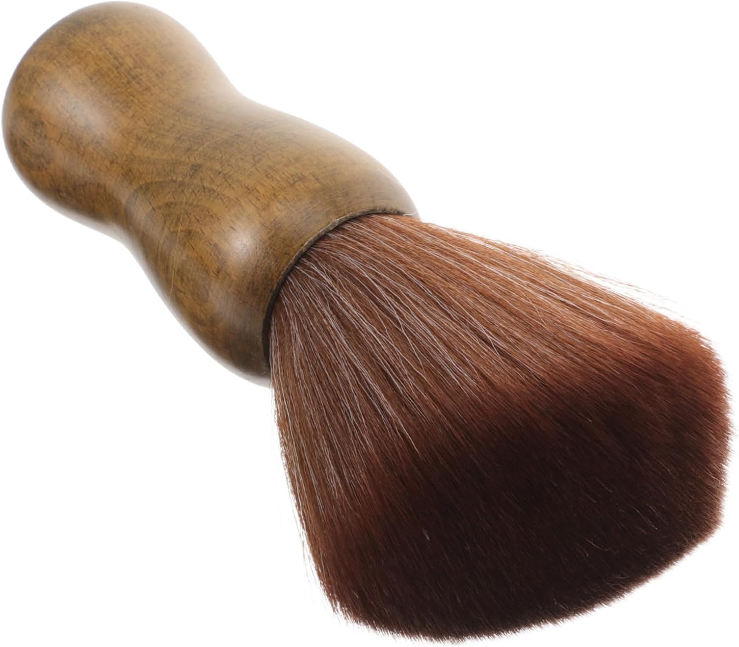 Anneome Portable Male Shaving Brush with Soft Nylon Bristles Beard and Mustache Care Tool for Daily Grooming Easy to Hold and Clean Men Design for Travel Use