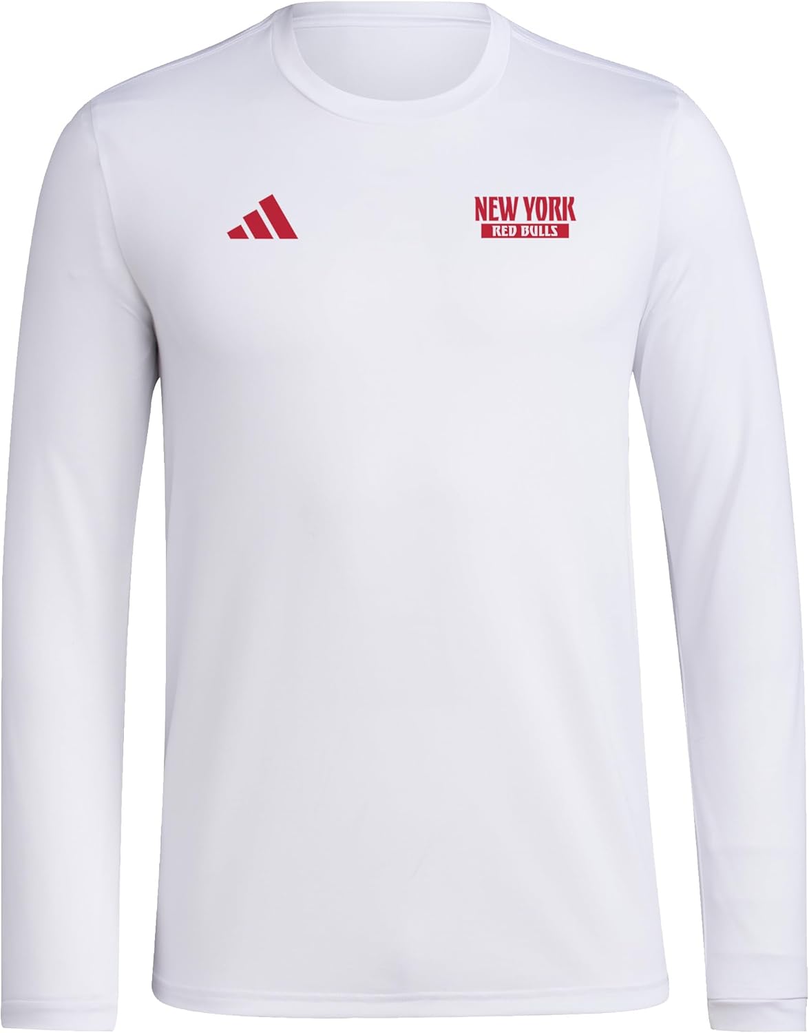 adidas Men's New York Red Bulls Pre-Game Long Sleeve T-Shirt