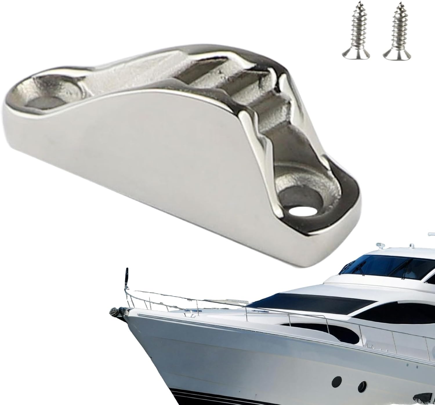 Kayak Cleat,Marine Rope Clamp | Heavy Duty Ship Cleat Clamp for Lake, Dock, Camping, River, Touring, Fishing, Kayak, Beach