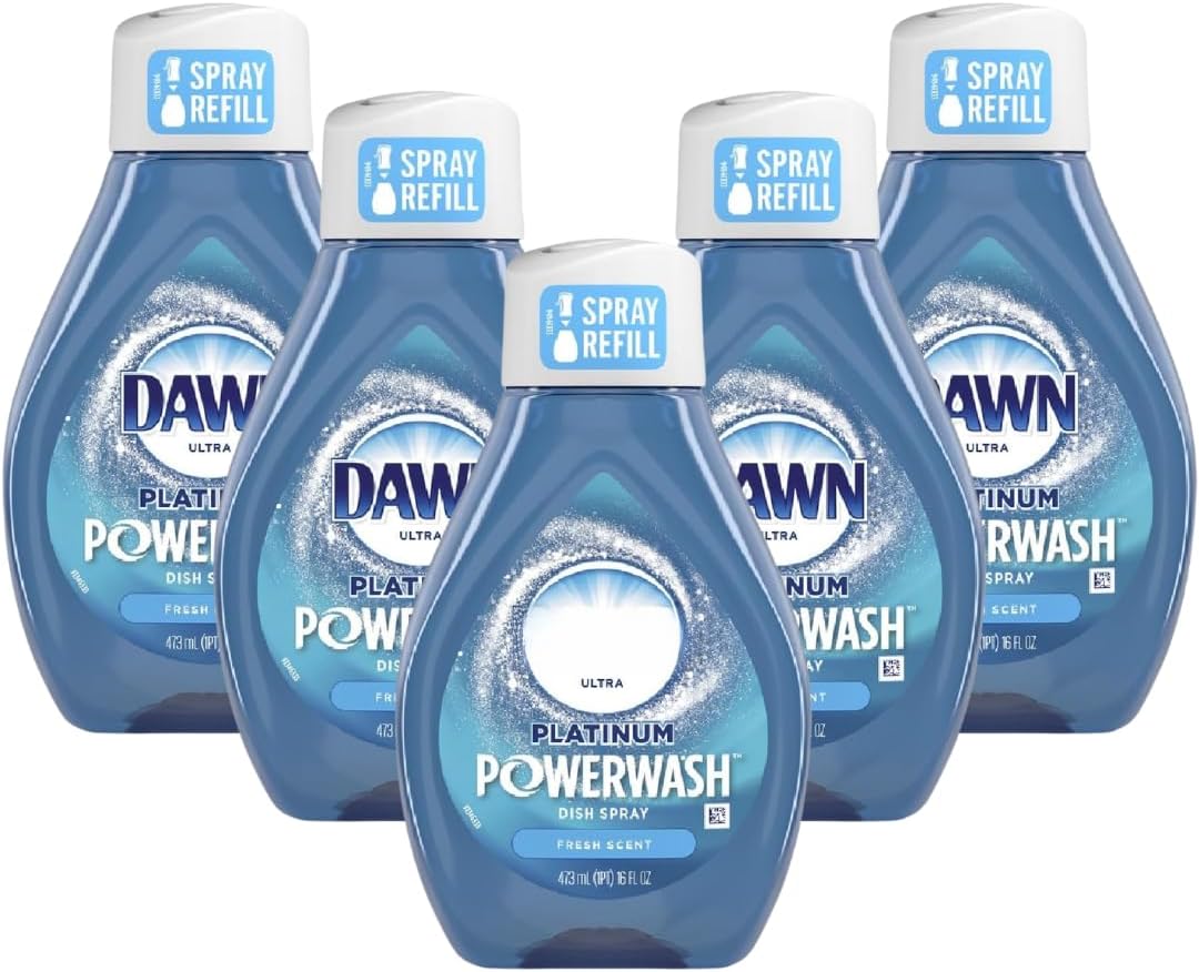 Dawn Platinum Powerwash Dish Spray Fresh Scent Refill - Multi 5 Pack