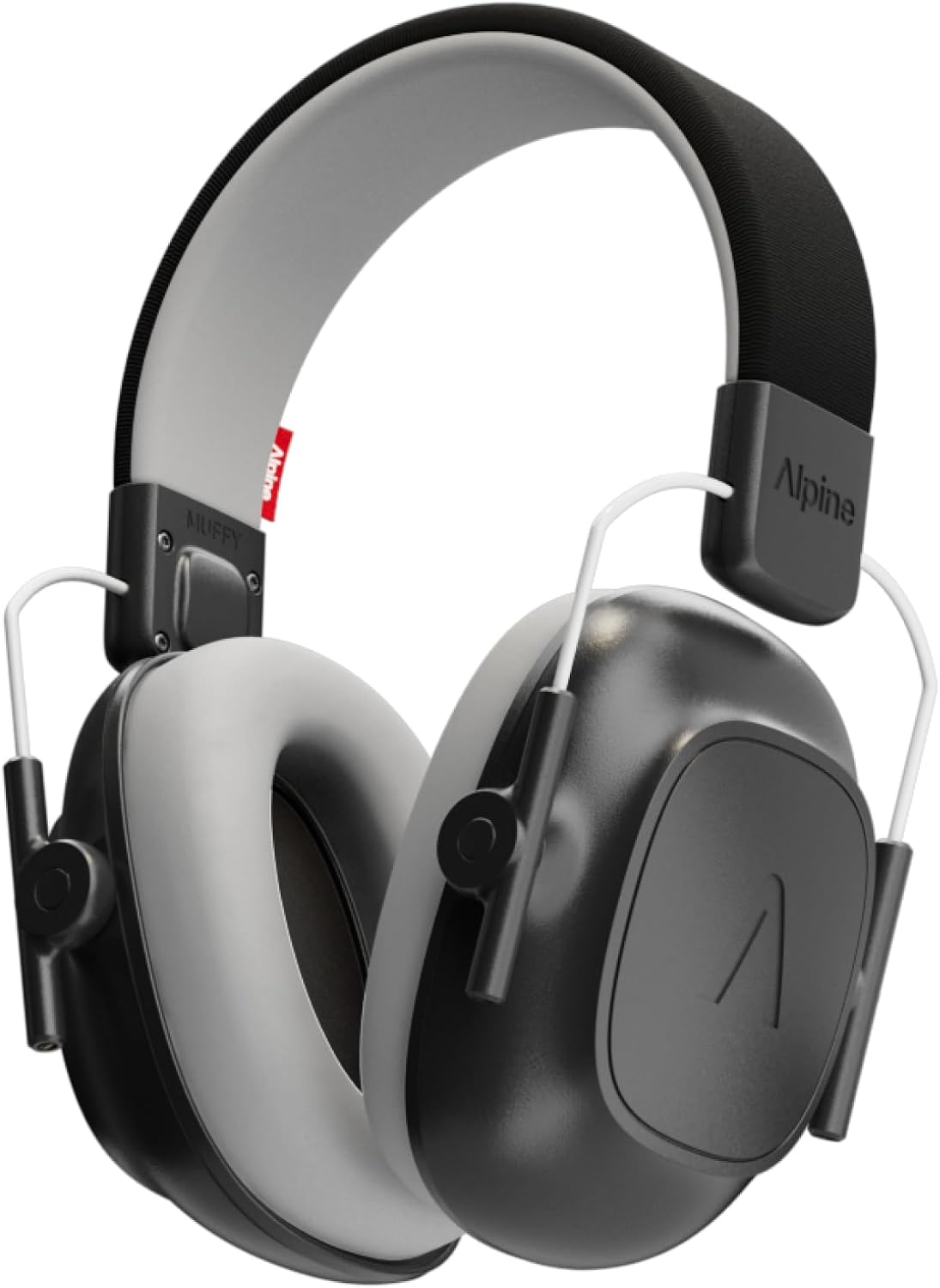 Alpine Muffy Kids Ear Protection Ear Muffs | 3-16 Years | Black