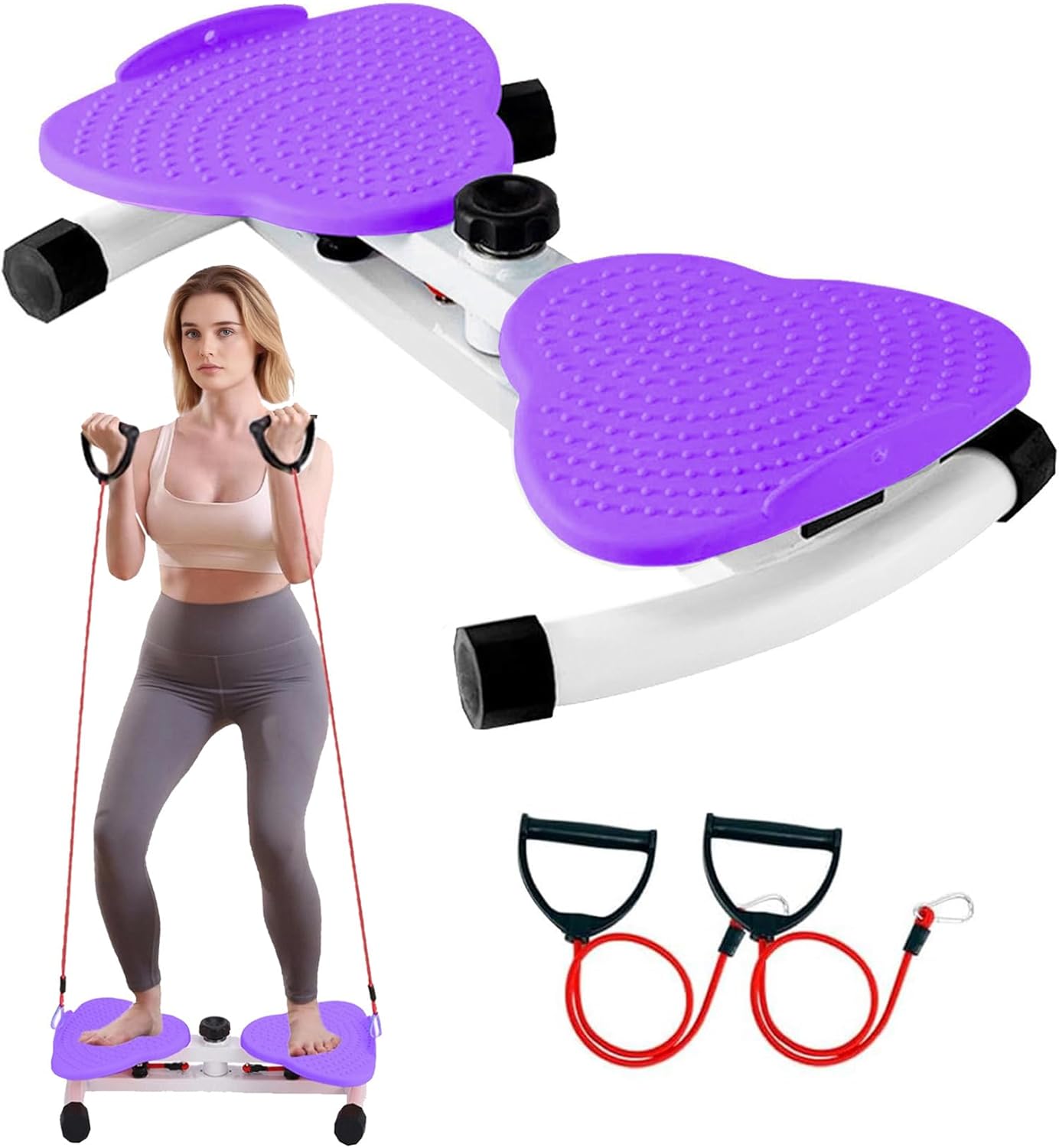 Twist Board for Exercise, Waist Twisting Machine, Adjustable Waist Twister Board Waist Sculptor Twist Exercise Machine, Ab Twister Board