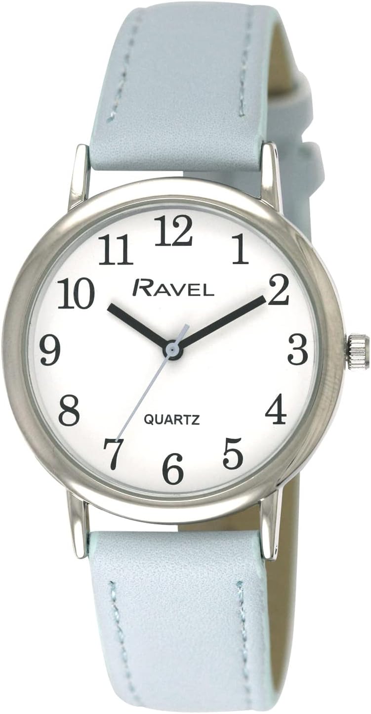 Ravel - Women's Pastel Coloured Everyday Silver Tone Watch - Analogue Quartz - R0137