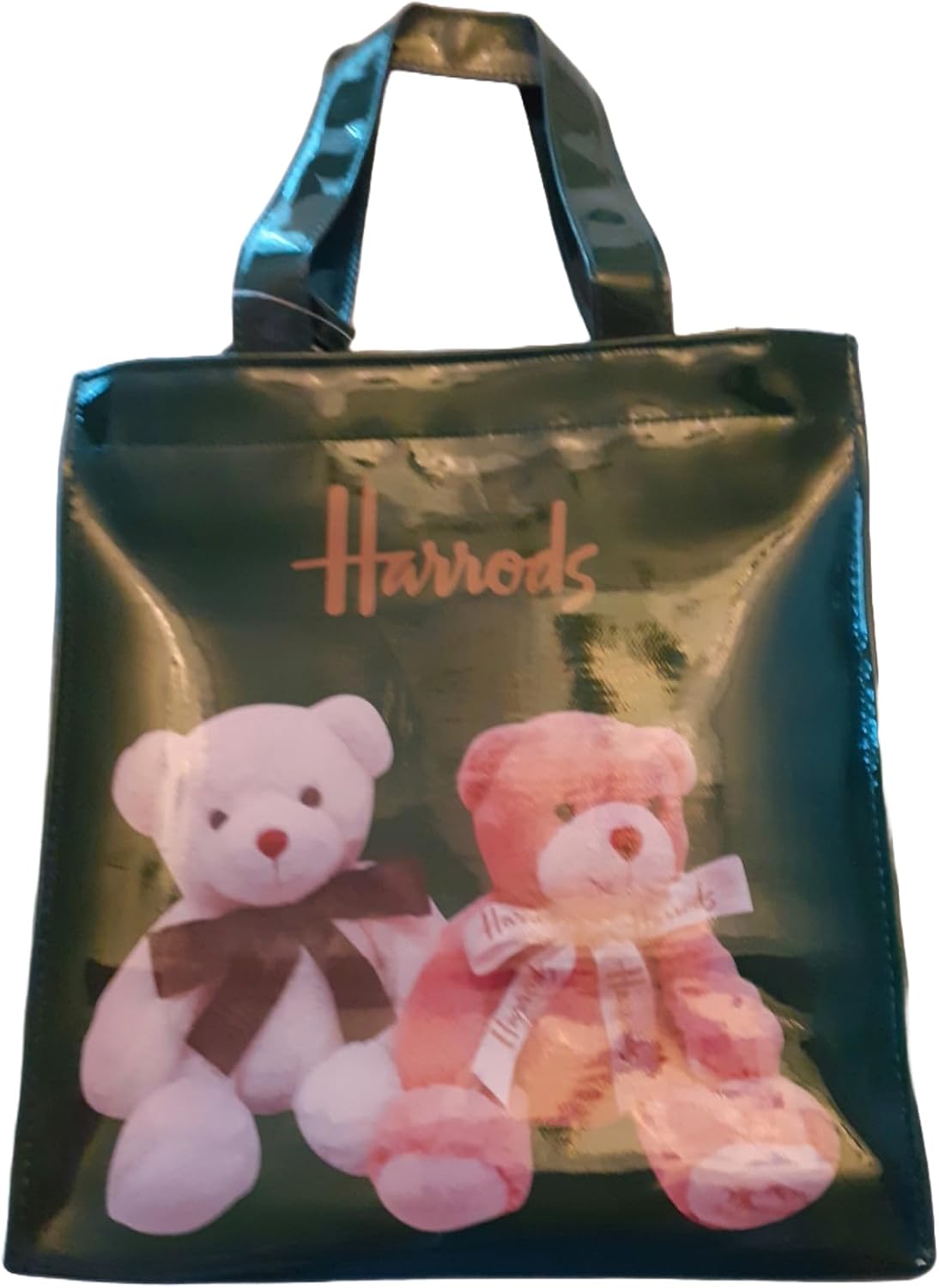 Harrods London Bears Bear Vintage Style Eco-friendly Unisex Shopping Bag Quite Rare