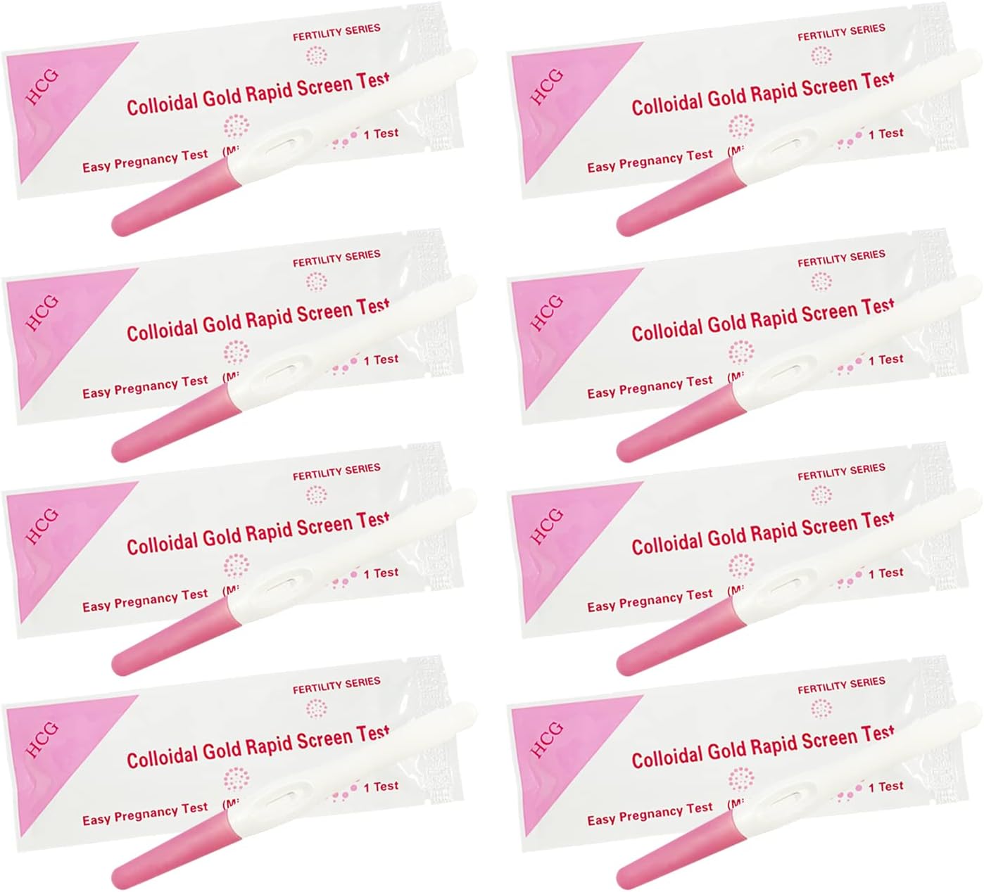 8 Individually Sealed Pregnancy Test Sticks, Highly Sensitive Early Pregnancy Test, Pregnancy Test Pen, 99% Super Accurate Results