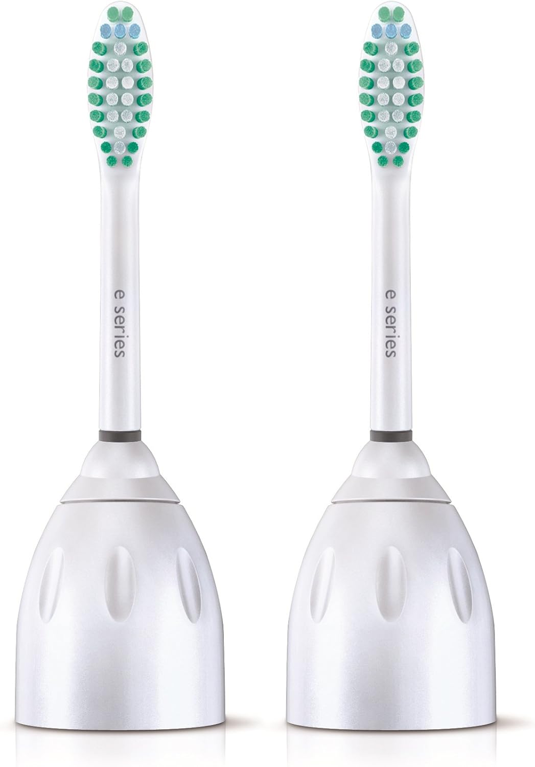 Philips Sonicare Genuine E-Series Replacement Toothbrush Heads, 2 Brush Heads, White, HX7022/66