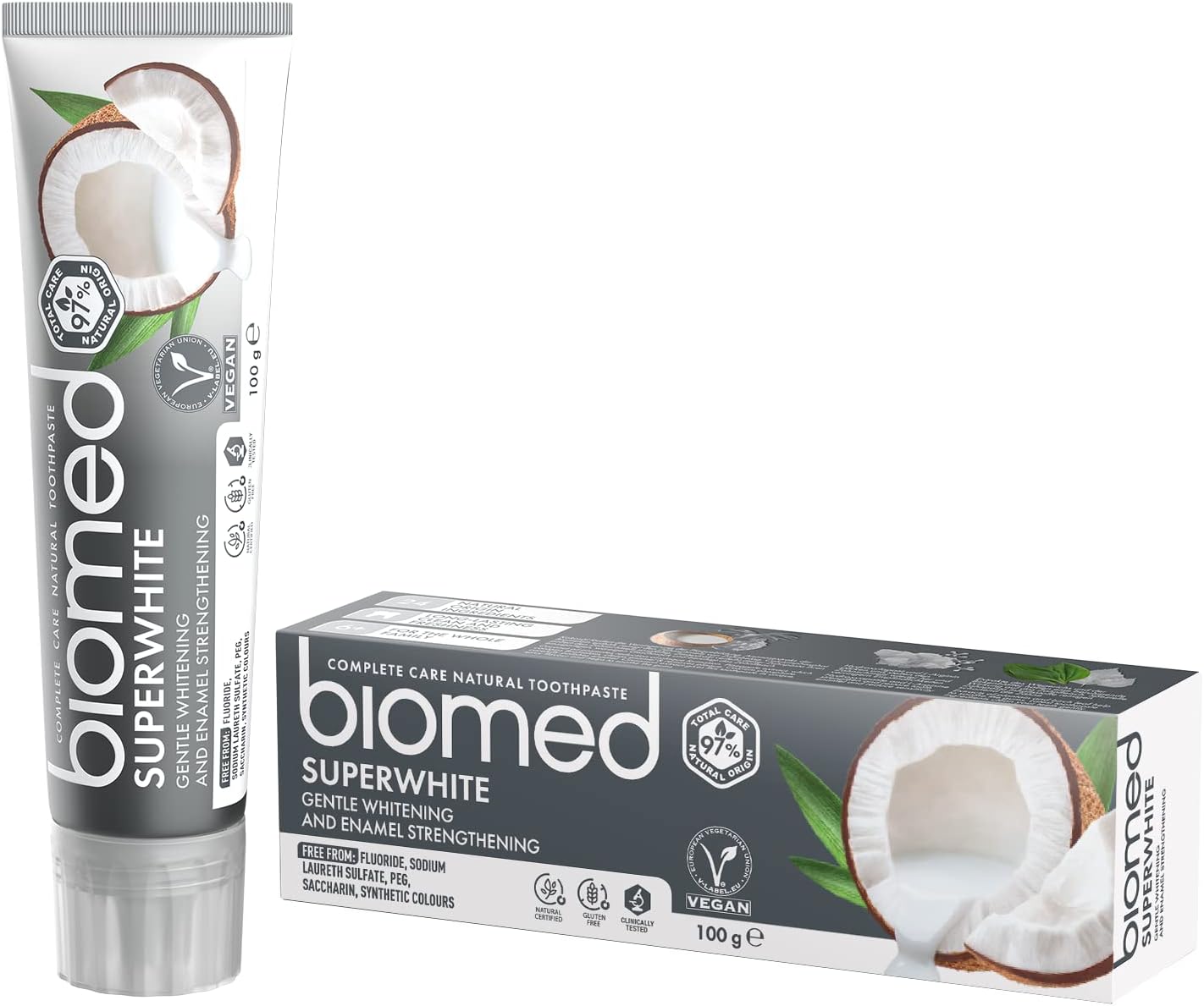 Biomed Superwhite Gentle Coconut Whitening Toothpaste 100g