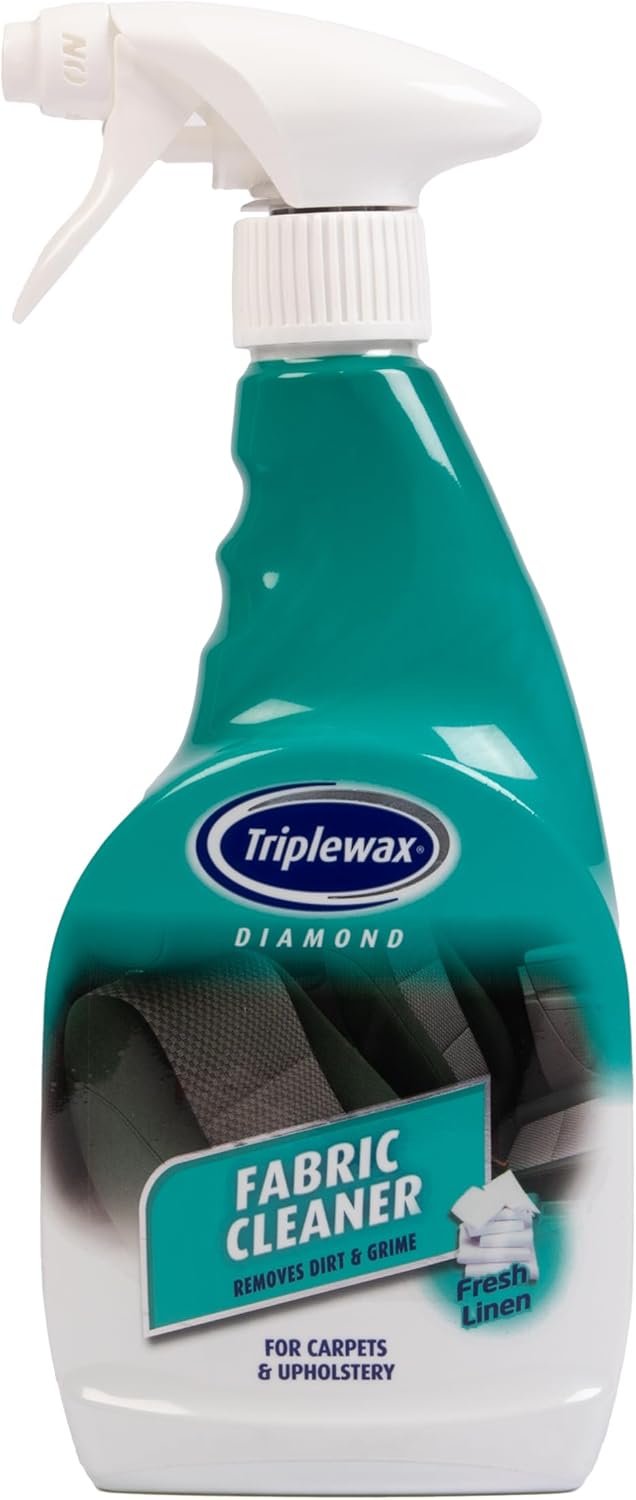 Triplewax Fabric Cleaner 500 ml – Stain Remover for Car Seats, Upholstery & Carpets