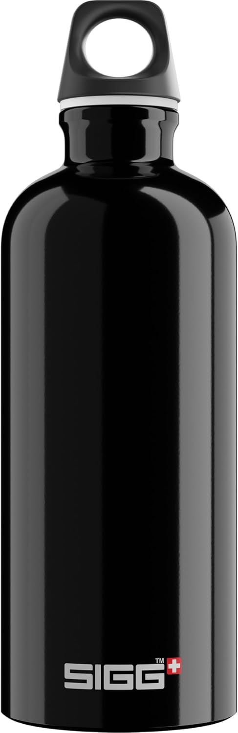 Sigg - Aluminum Water Bottle - Traveller - Climate Neutral Certified - Suitable For Carbonated Beverages - Leakproof & Lightweight - BPA Free - 0.6L / 1L/ 1.5L