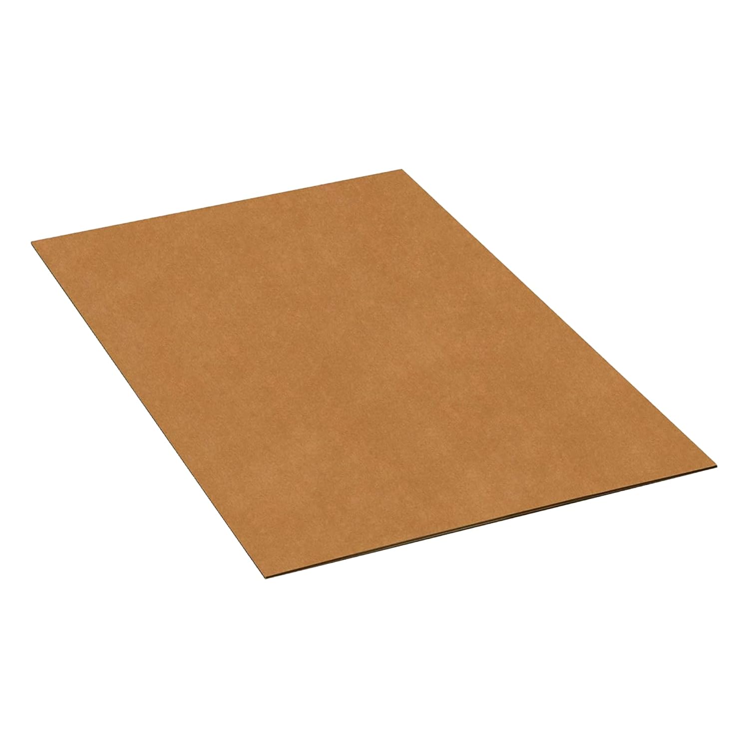 BOX USA Double Wall Corrugated Cardboard Sheets, 24" x 36", Kraft (Pack of 5), (BSP2436DW)