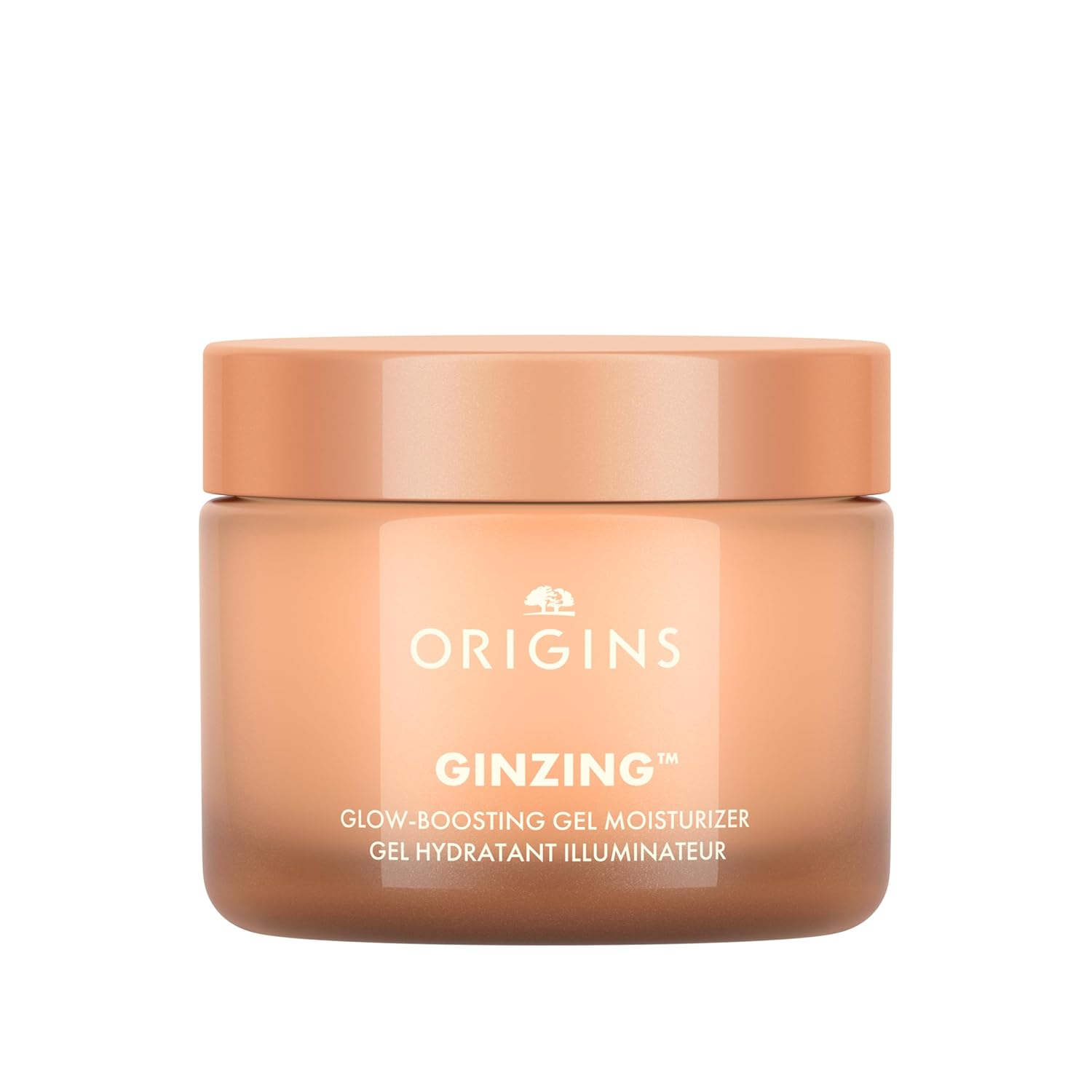 Origins GinZing Glow-Boosting Gel Moisturizer | For a Bronze or Pearl Glow | With Hyaluronic Acid & Caffeine from Coffee Beans