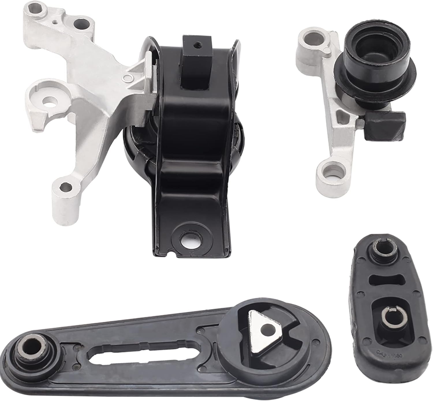 Engine Motor Mount Compatible with 2007 2008 2009 2010 2011 2012 Nissan Sentra 2.0L w/AUTO CVT OE A4345 A4346 A4348 A4318 Set of 4