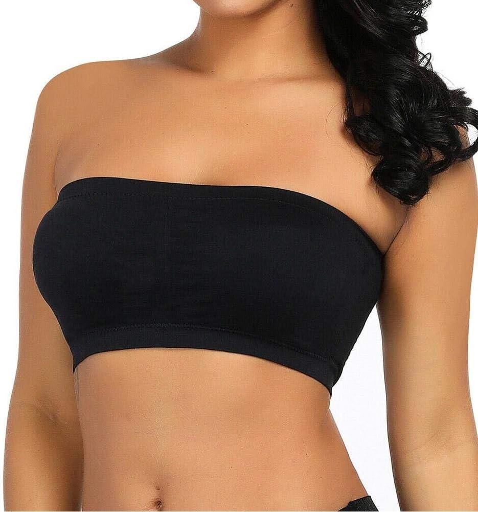 Seamless bandeau bra Boob Tube bra Strapless Stretch