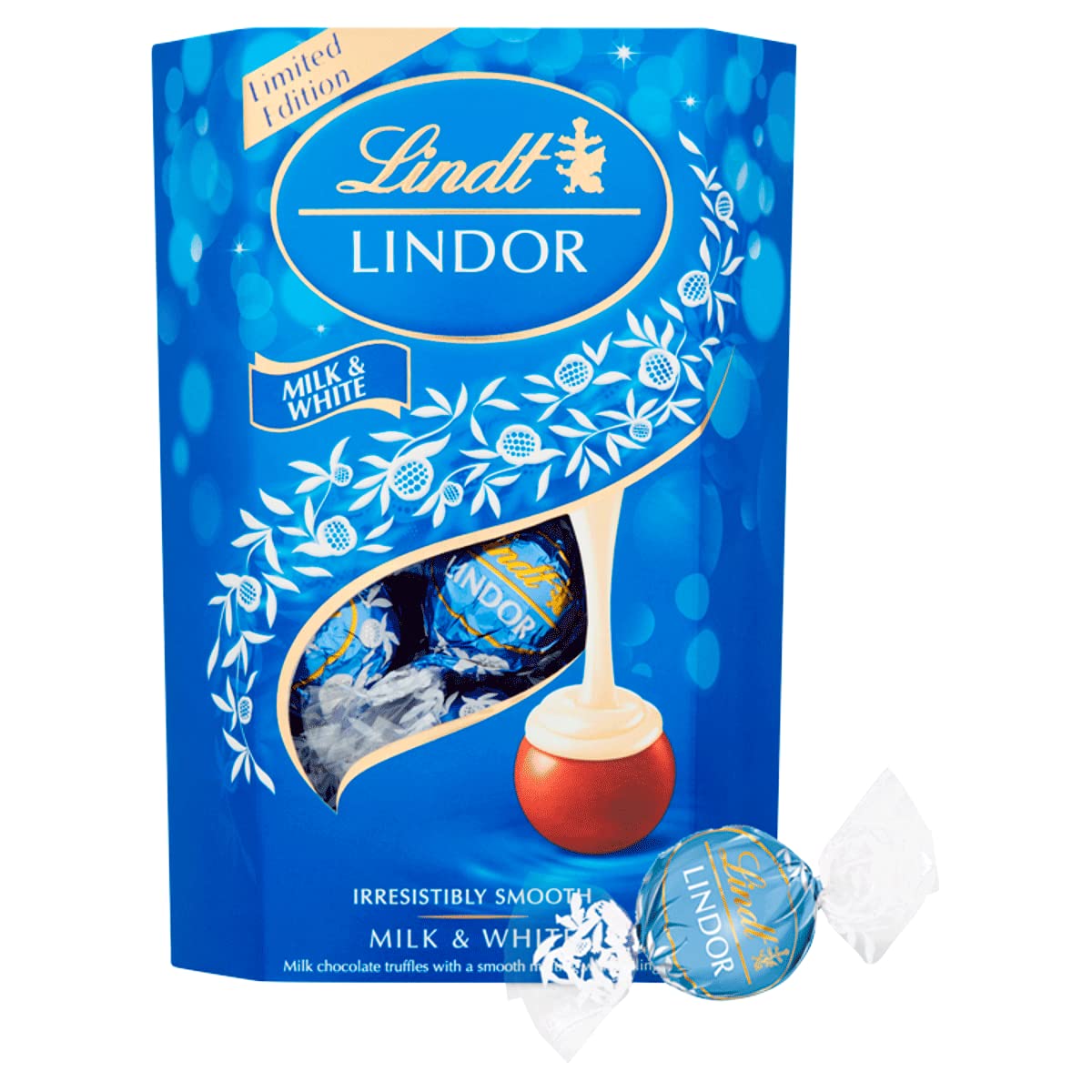 Lindor Milk & White Chocolate Truffles 200g