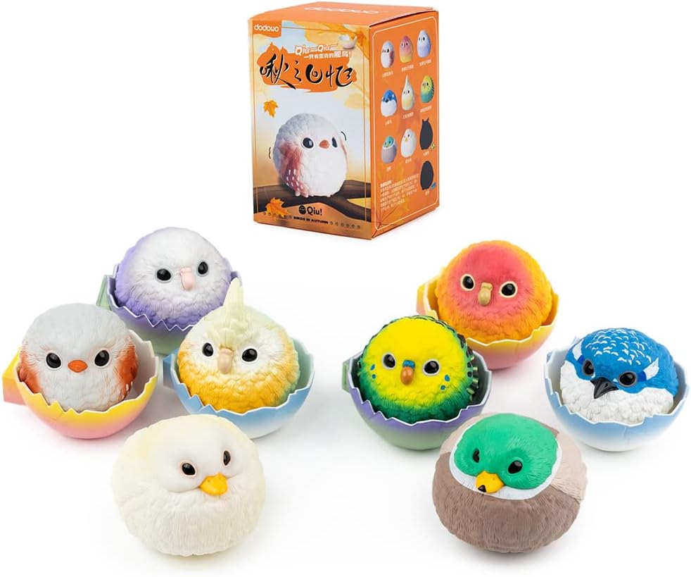 BEEMAI Tweet Memories Fairy Tale Town Series 1PC Random Design Cute Figures Collectible Toys Birthday Gifts, Fat Tweet