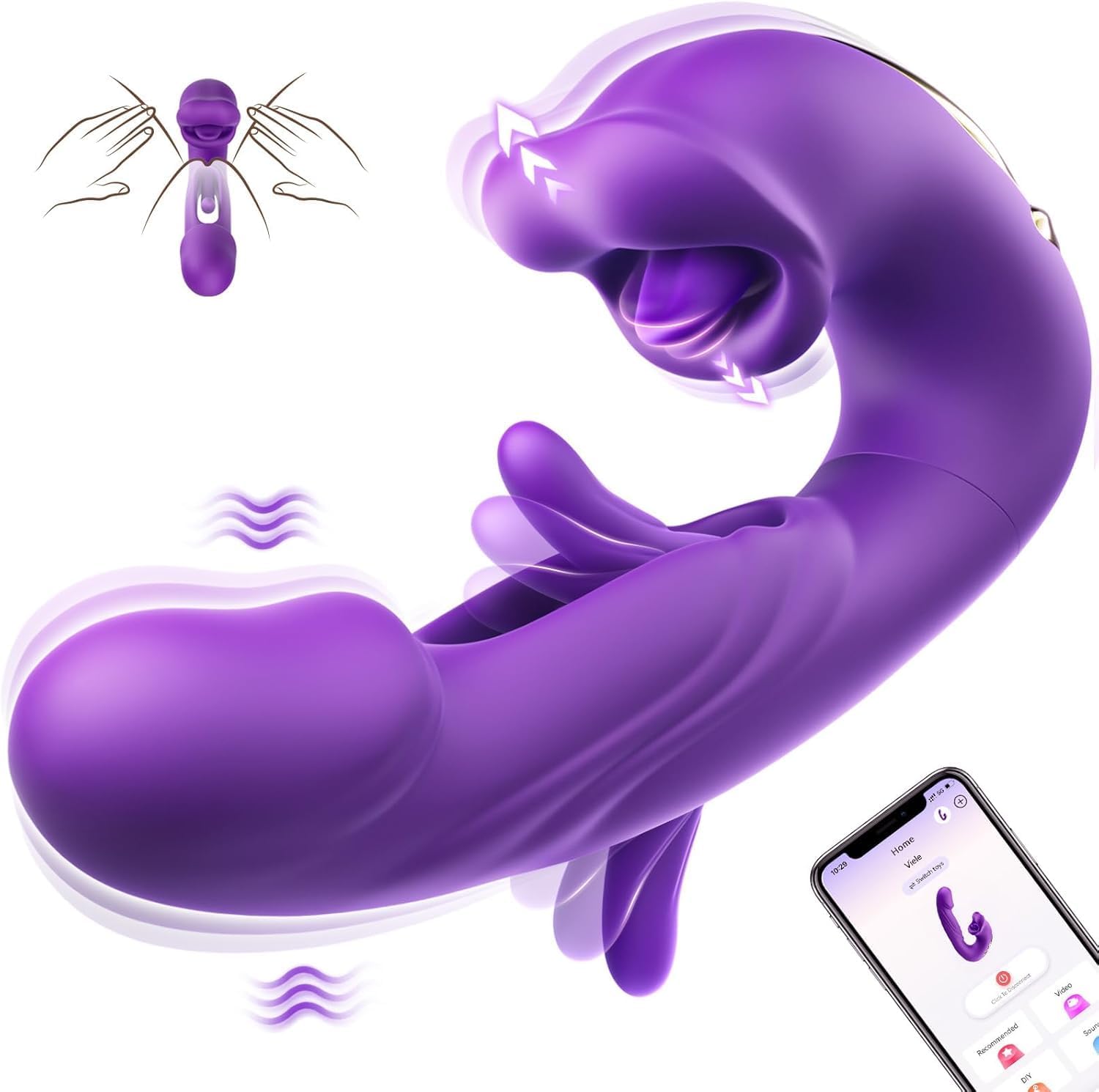 Vibrat.o.r Vibrates Sale for Women S.ex S.t.imulator Adults Toys Cl.i.t Vibrantoror Machine Vibrat.o.rset 4 Woman Vibrabra.t.e.r Vibratorter Dido Male Toys4Women for Men Tool 10 Mode 2+14