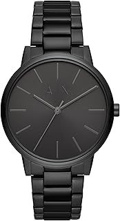 A|X Armani Exchange Men's Watch with Three-Hand Analog Display and Stainless Steel or Leather Band, Watch for Men