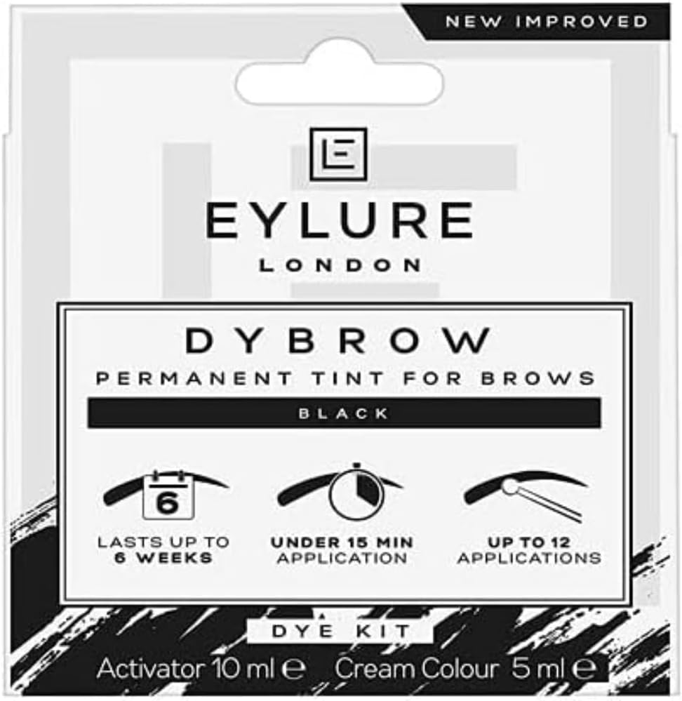 Eylure DYBROW Eyebrow Dye Kit - BLACK