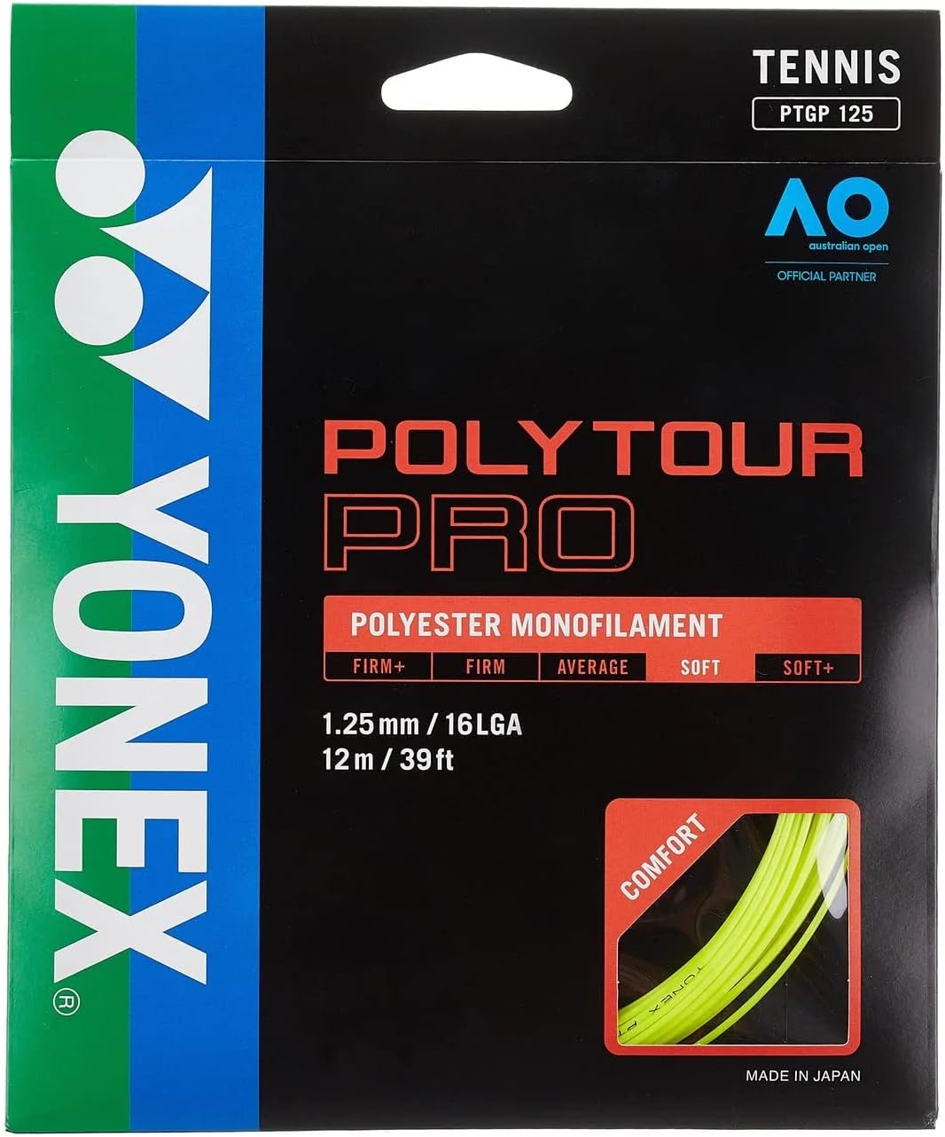 YONEX - Poly Tour Pro 12m (yellow) - 1,25mm
