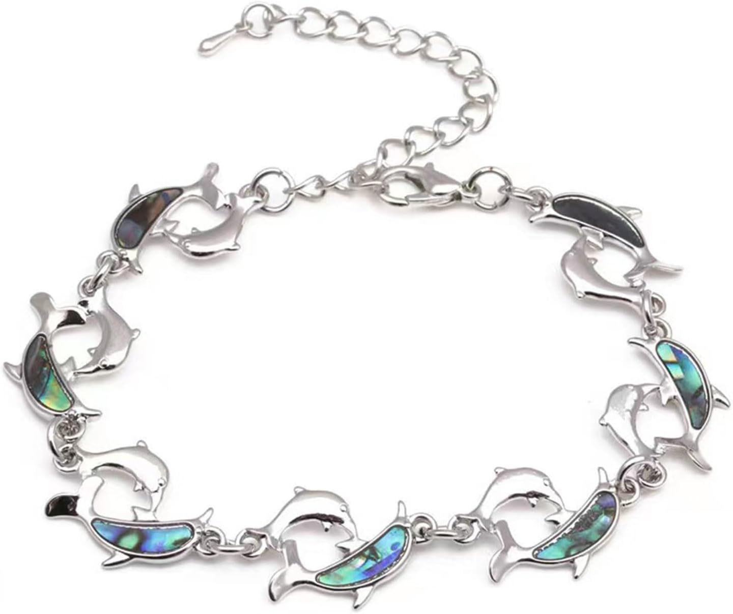 KunBead Jewelry Sea Turtle Owl Dolphin Butterfly Cross Shell Bracelet Women Birthday Adjustable Bracelets for Summer