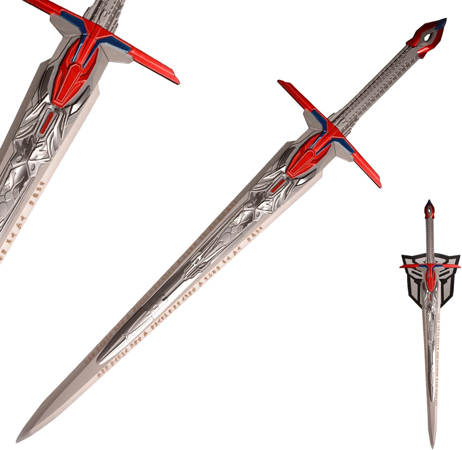 OptimusPrime Sword - Anime Cosplay, Hand-Made Stainless Steel, Hand-Forged Movie Sword
