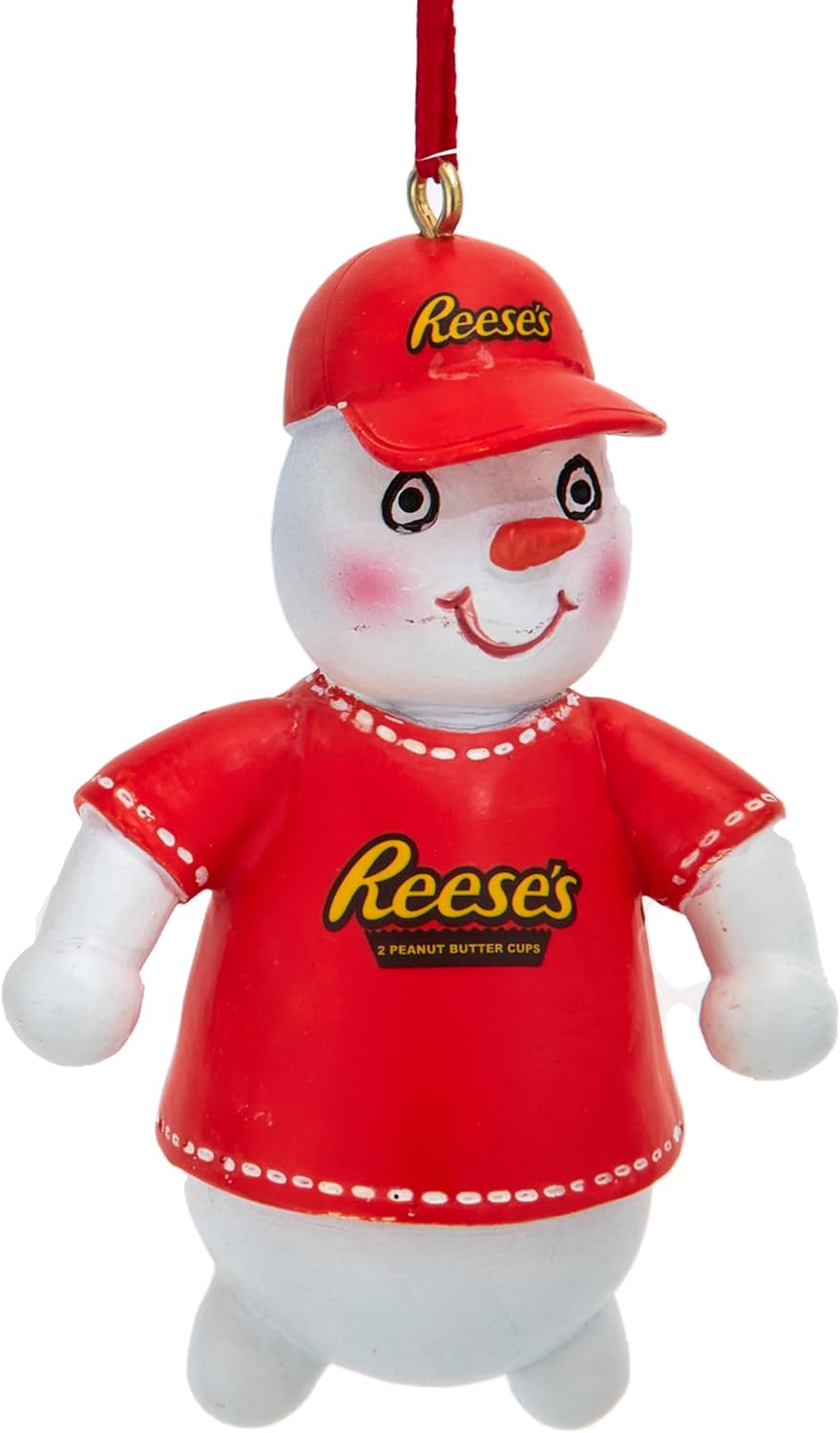 Kurt Adler Hershey's™ Snowman Ornament, Hershey Bar T Shirt Snowman