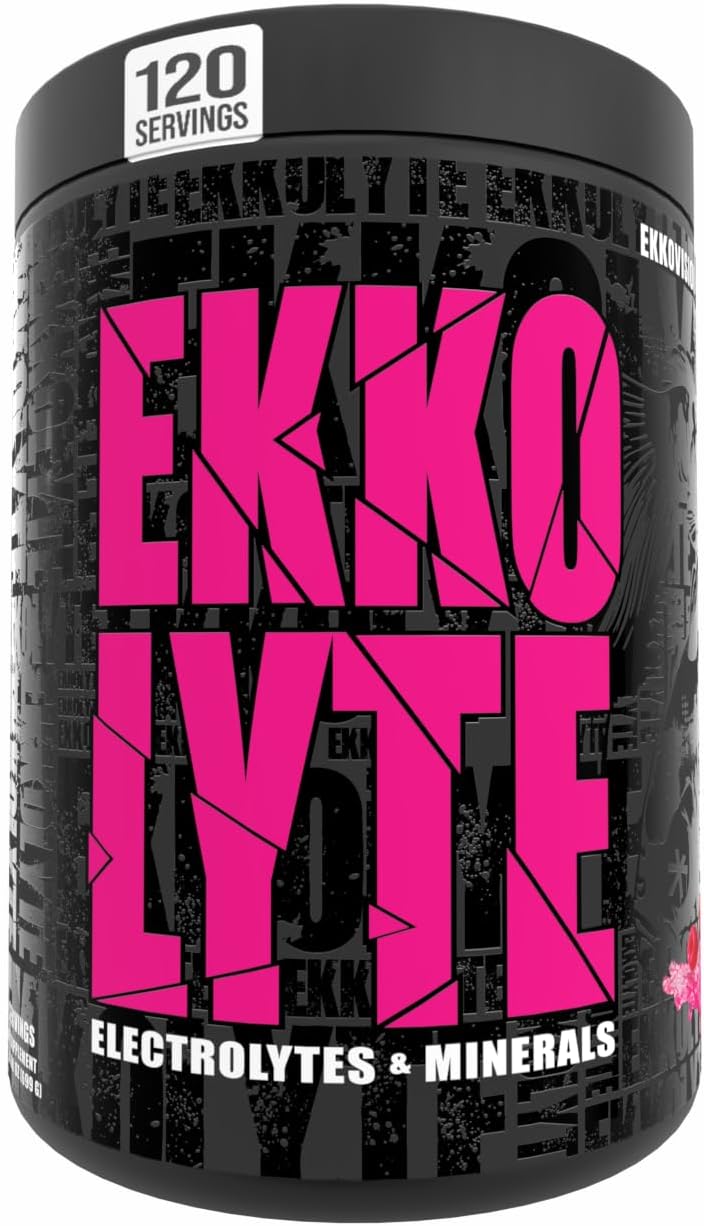 Ekkovision Ekkolyte Electrolyte Powder, Pink Lemonade, 120 Servings