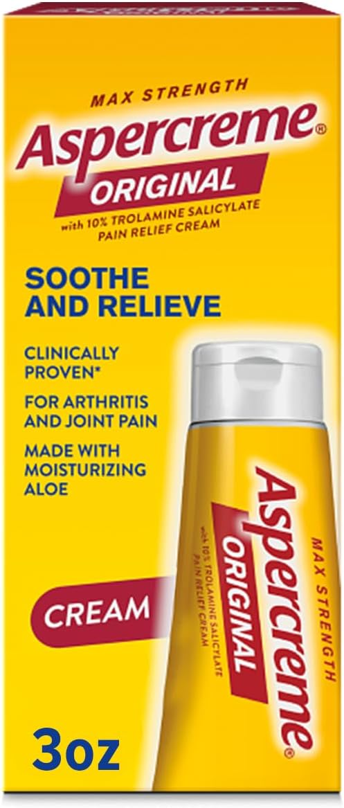 Aspercreme Original Pain Relief Cream for Arthritis & Muscle Pain, 3 oz.