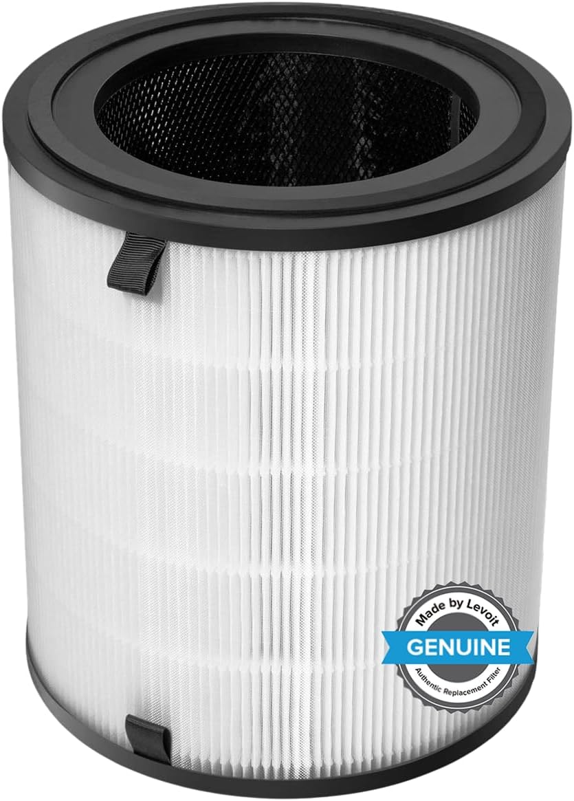 LEVOIT LV-H133 Air Purifier Replacement Filter, High-Efficiency Activated Carbon Filters Set, LV-H133-RF, 1 Pack, White