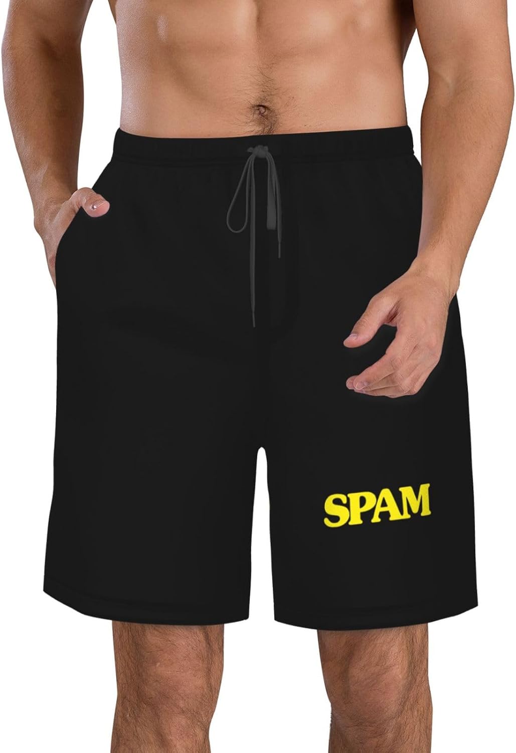 Spam Men's Beach Shorts Men's Swimwear