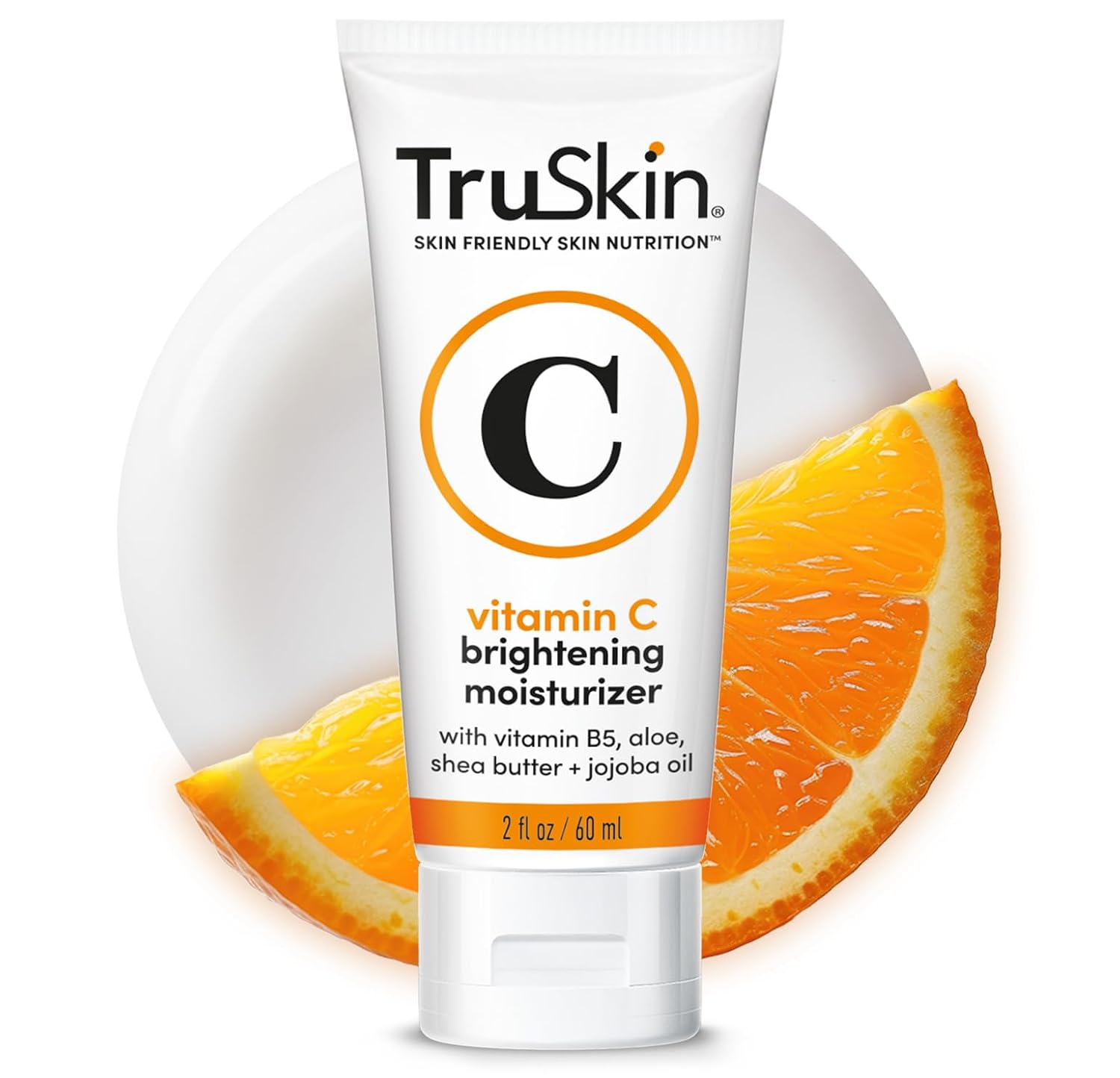 TruSkin Vitamin C Face Cream - Brightening Daily Moisturizer, 2 fl oz