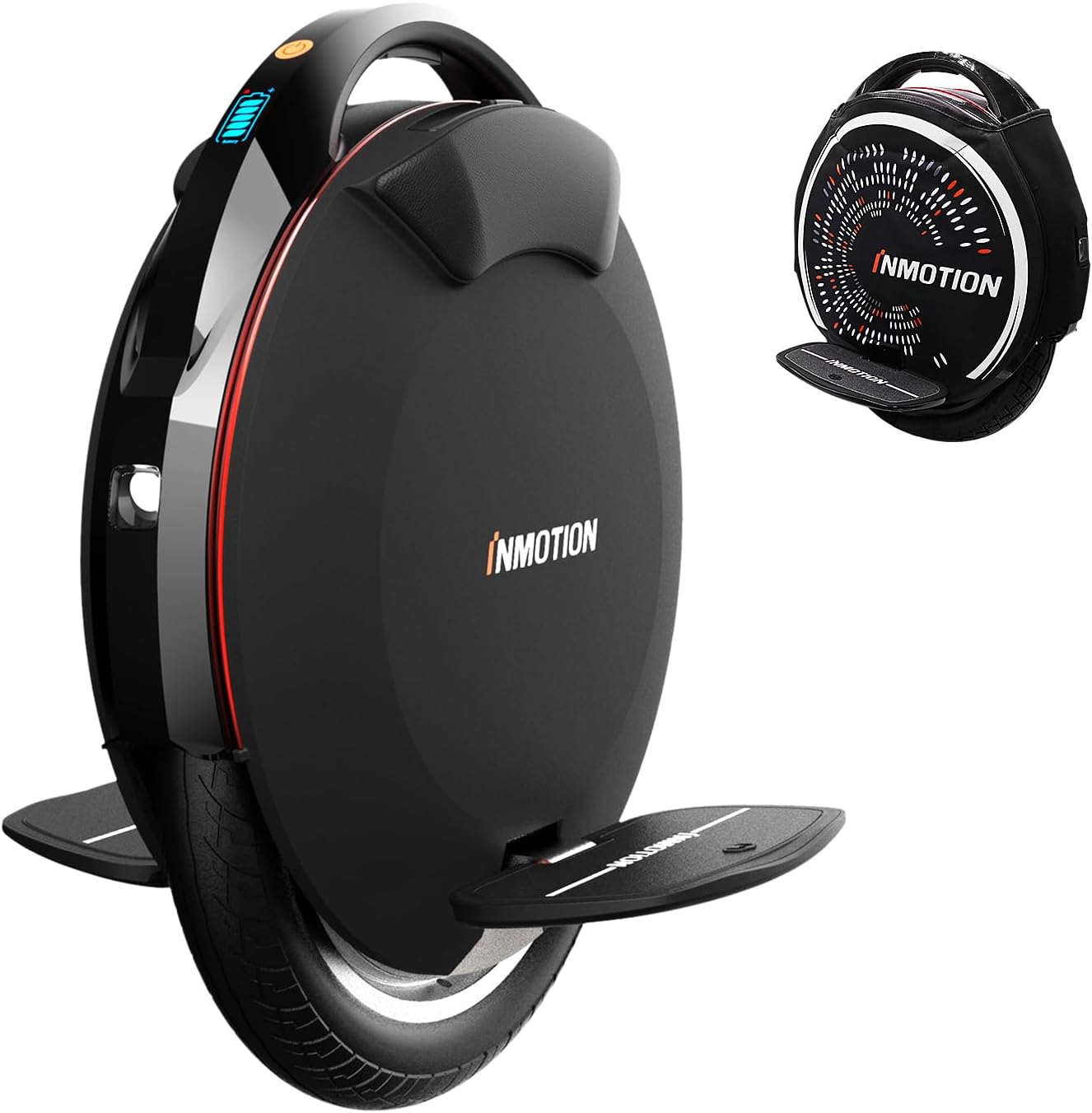 I INMOTION V8S Electric Unicycle with Protective Cover