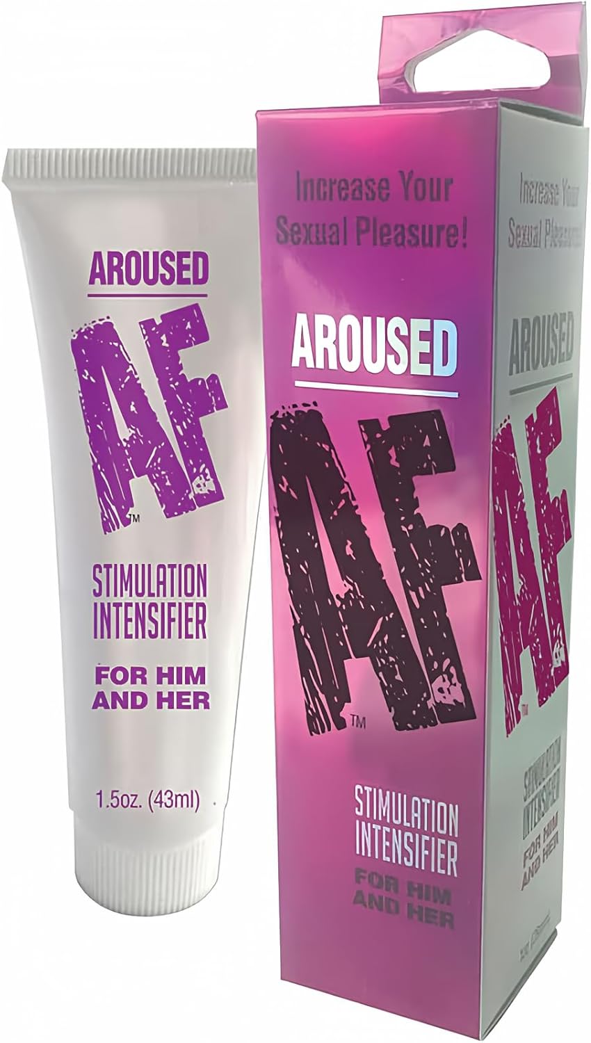 Plotz Aroused AF Stimulation Intensifier for Him & Her Cream 1.5 oz