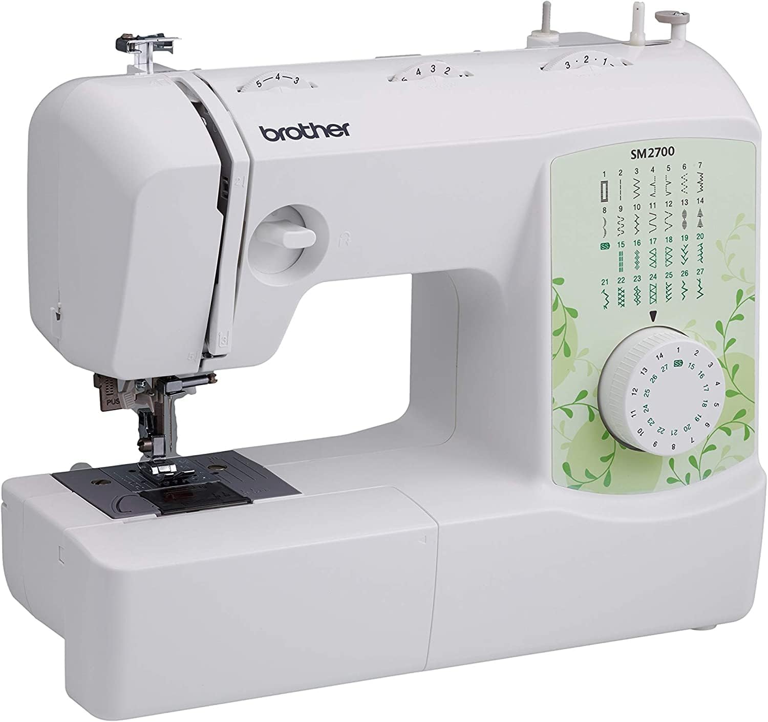 Brother Sewing SM-2700, 27 Stitch Sewing Machine, WHITE