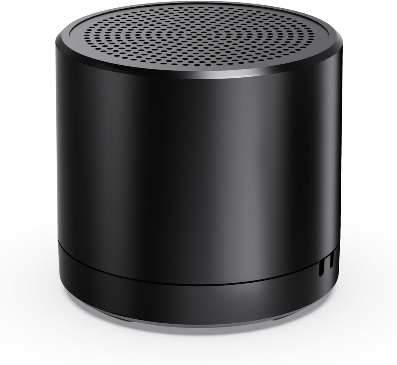 Travel Mini Sound Machine, Babelio Metal Portable White Noise Machine for Adults Kids Baby | 15 Non-looping Sounds | Timer - Metal Black