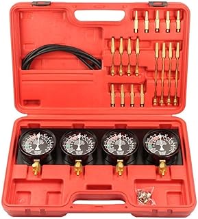Universal Vacuum Carburetor Synchronization Balancer Gauge Carb Synchronizer Adjustment Tool Kit Compatible with Motorcycle BMW Honda Yamaha Kawasaki Suzuki GS KZ XS CB 550 650 750