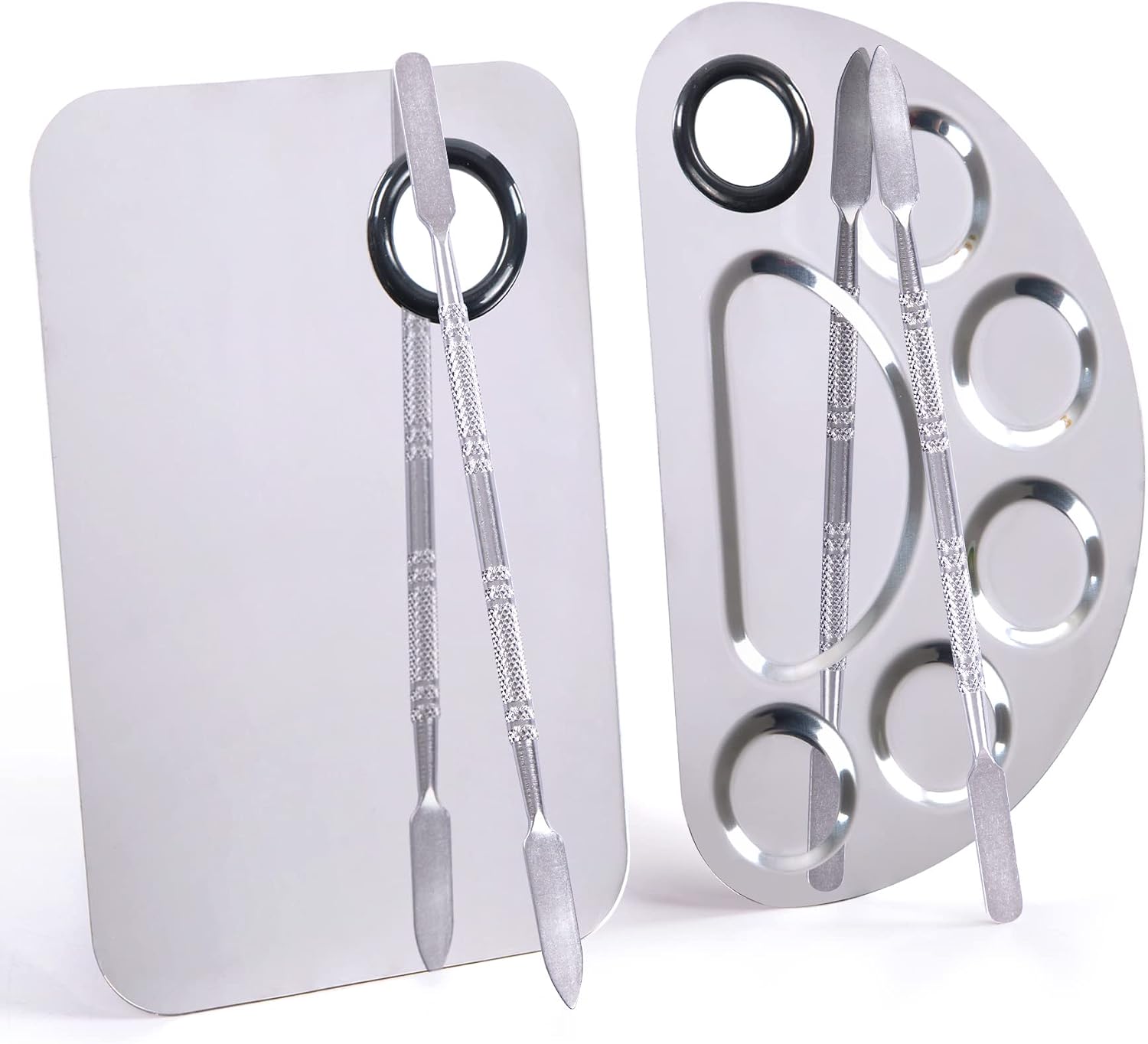 Makeup Palette Cosmetic Palette Spatula, Cosmetic Makeup Mixing Palette