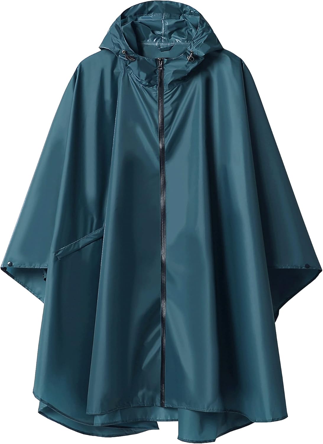 Waterproof Rain Poncho for Adults, Multipurpose Rain Cape with Hood