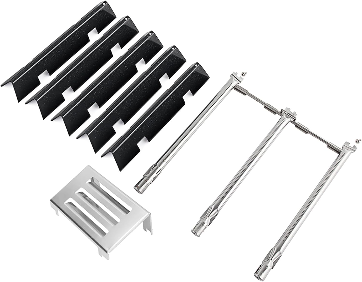 Grill Replacement Parts for Weber Spirit 2 Grill Parts GS4 Spirit II E310 E320 S310 S320 Parts for Weber GS4 Spirit 2 Flavorizer Bars 7636 67046 69797 68843 & Heat Deflector 67060 Stainless Steel